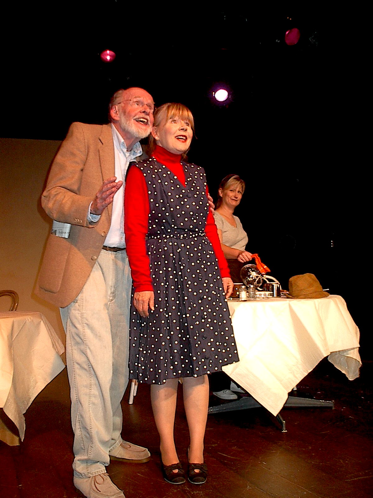 "Primed for Love" (L-R) King Stuart, Barbara Murray, MaryBeth Scherr